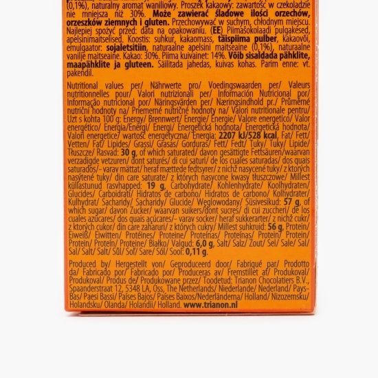 Sticks de ciocolată lapte cu aromă de portocale 75g