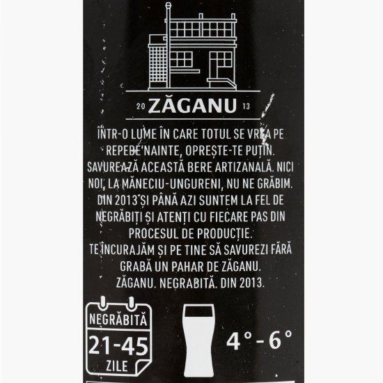Bere blondă nefiltrată Pilsner, ediție specială Dirty Shirt, 0.33l
