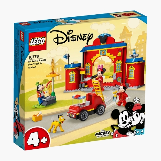 Stația și camionul de pompieri ale lui Mickey și prietenilor săi, 10776 Disney, +4 ani