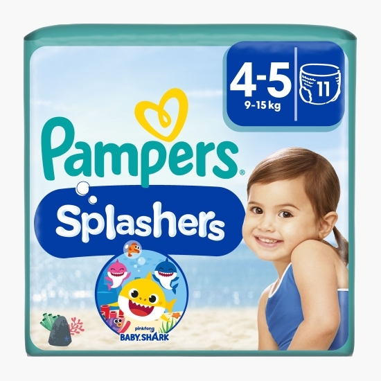 Scutece chiloțel pentru apă, mărimea 4-5, 9-15kg, 11 buc   