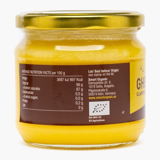 Unt clarificat eco Ghee, 270g