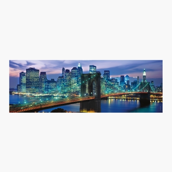 Puzzle panoramă HQ Brooklyn Bridge NY 1000 piese 10+ ani