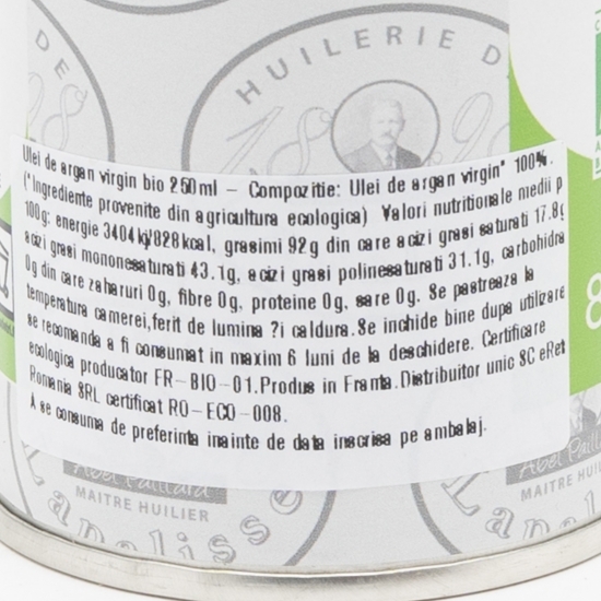 Ulei de argan virgin eco 250ml