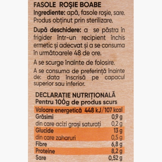 Fasole roșie 400g
