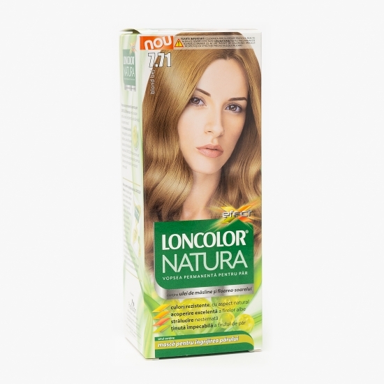 Vopsea permanentă pentru păr Natura 7.71 blond bej 100ml