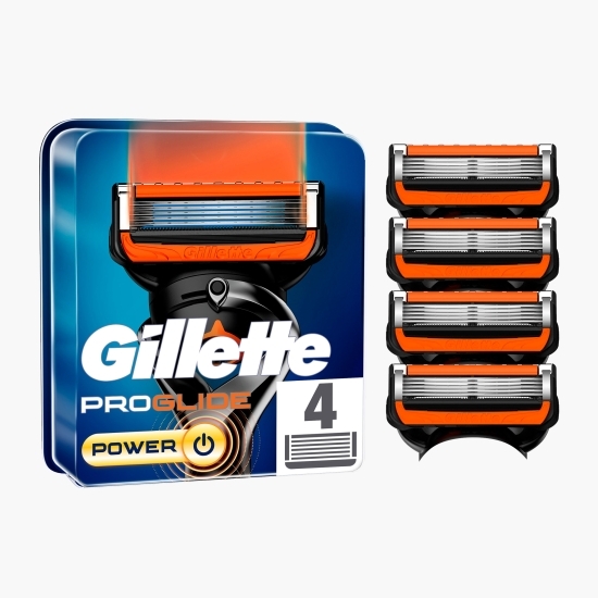 Rezerve aparat de ras Fusion5 ProGlide Power 4 buc