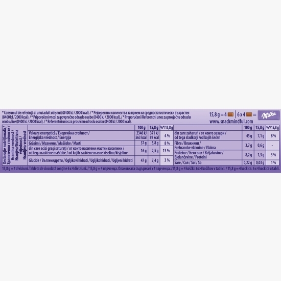 Ciocolată cu alune întregi 100g