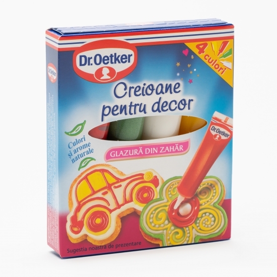 Creioane pentru decor glazură din zahăr 76g