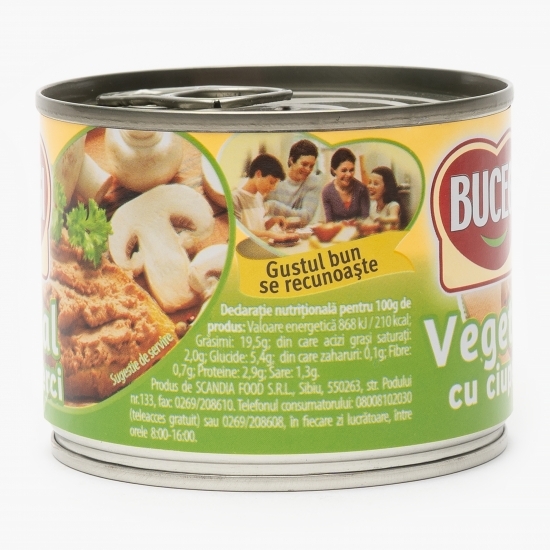 Pastă vegetală tartinabilă cu ciuperci 200g