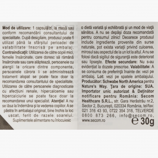 Vitamina D3 2000 UI (adulți) 120 capsule