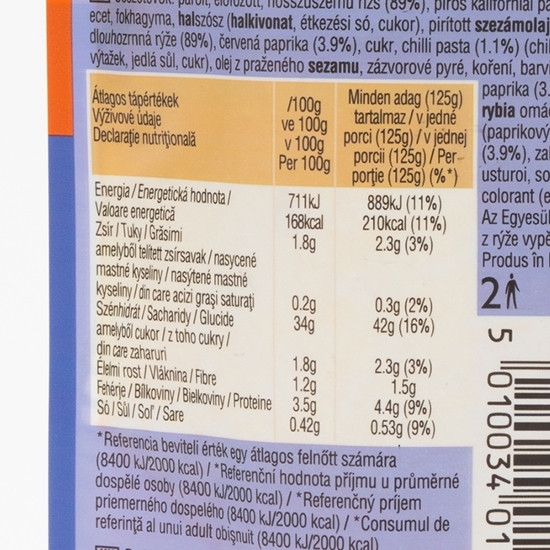 Orez în stil thailandez prefiert 250g