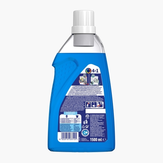 Soluție gel Anticalcar pentru mașina de spălat Calgon 4în1, 30 spălări, 1.5l