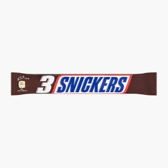 Baton de ciocolată cu lapte cu caramel și arahide prăjite, Trio 112.5g