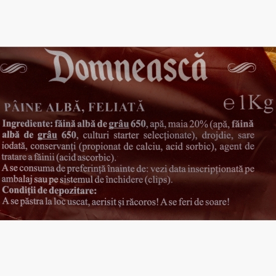 Pâine domnească albă 1kg