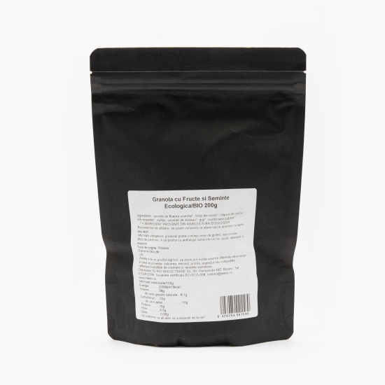 Granola cu fructe și semințe ecologică 200g