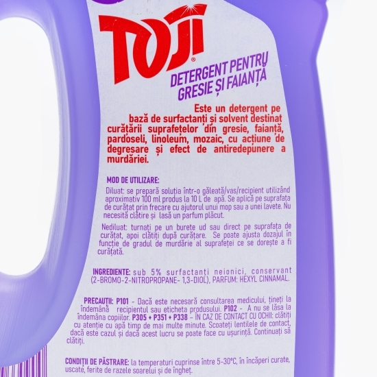 Soluție pentru gresie și faianță, parfum floral, 1l
