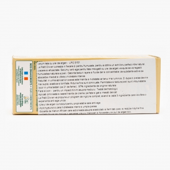 Serum față anti-age ulei de argan 30ml