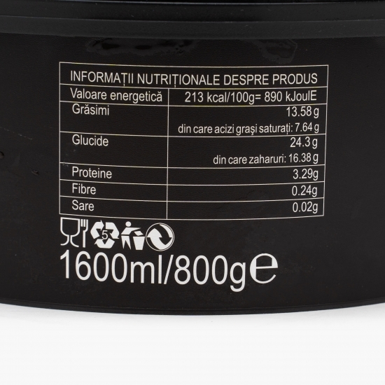 Tort de înghețată cu ciocolată și alune 800g