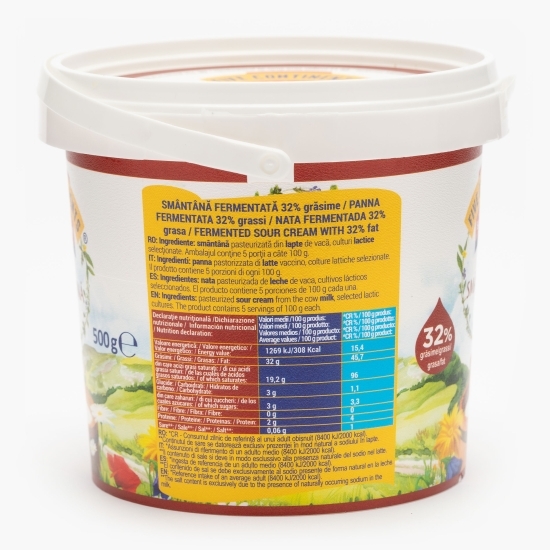 Smântână 32% grăsime 500g