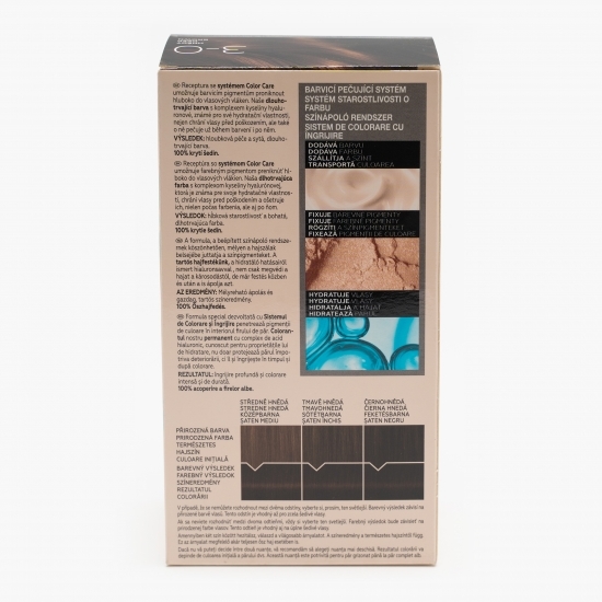 Vopsea de păr permanentă Color 3-0 șaten intens 142.5ml