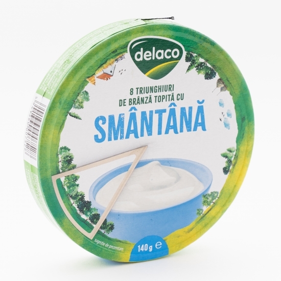Brânză topită cu smântână 140g