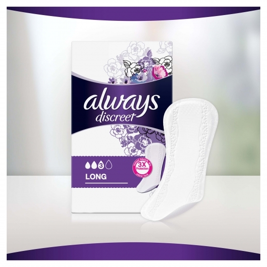 Absorbante zilnice pentru incontinența urinară Liners large 40 buc