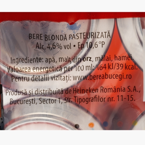 Bere blondă doză 6x0.5l (5+1)
