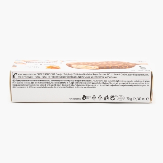 Înghețată pe băț cu caramel sărat  70g