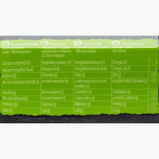 Băutură răcoritoare necarbogazoasă cu aloe vera, zero zahăr 0.5l