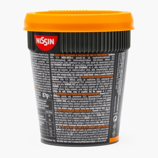 Tăiței noodles instant cu aromă de rață Peking 87g