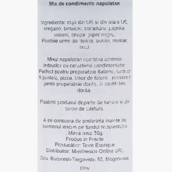 Măslinescu - Mix napoletan 30g