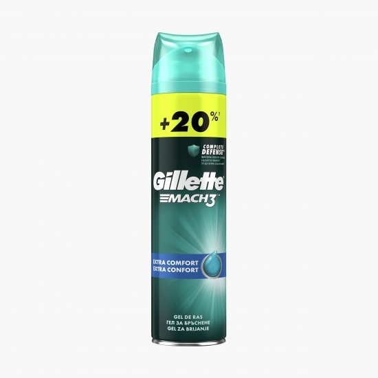 Gel de ras Mach3 Extra comfort 240ml