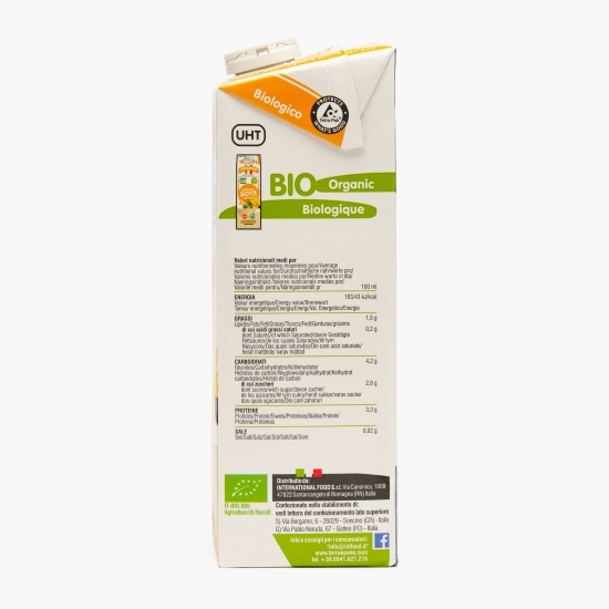 Băutură vegetală eco din soia integrală și vanilie 1l