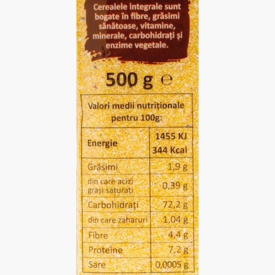 Mălai rapid integral, 500g