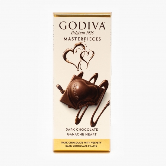 Ciocolată neagră cu umplutură ganache 86g