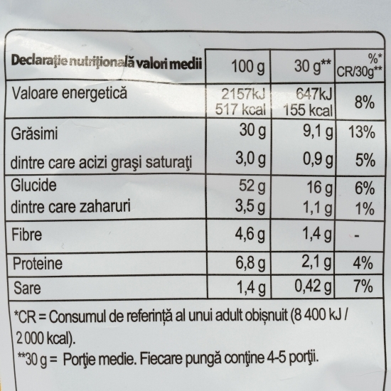 Chipsuri din cartofi cu gust de roșii și usturoi 140g