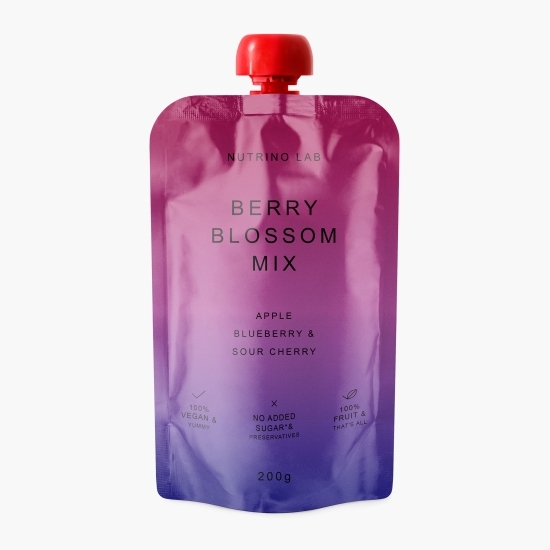 Piure de măr, afine și vișine Berry Blossom Mix 200g