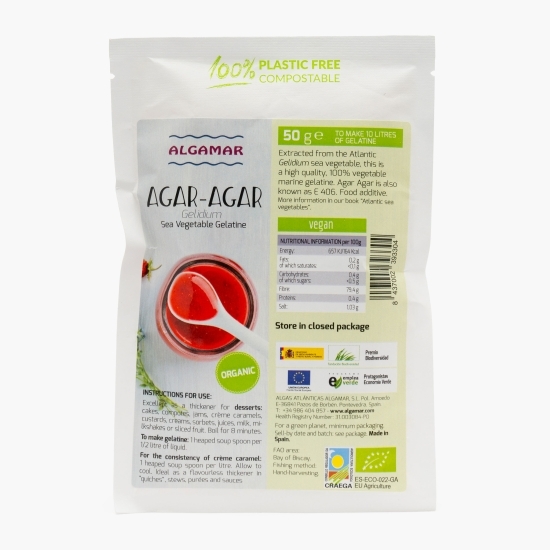 Agar agar fulgi eco 50g