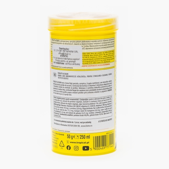Hrană pentru pești, 50g, Vitality&Color