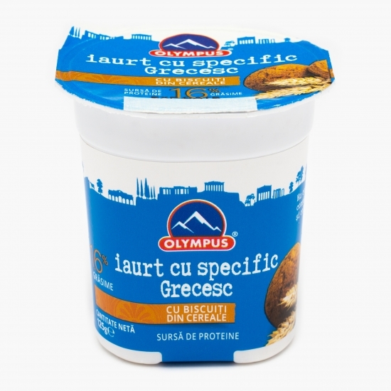 Iaurt cu specific grecesc biscuiți din cereale 125g
