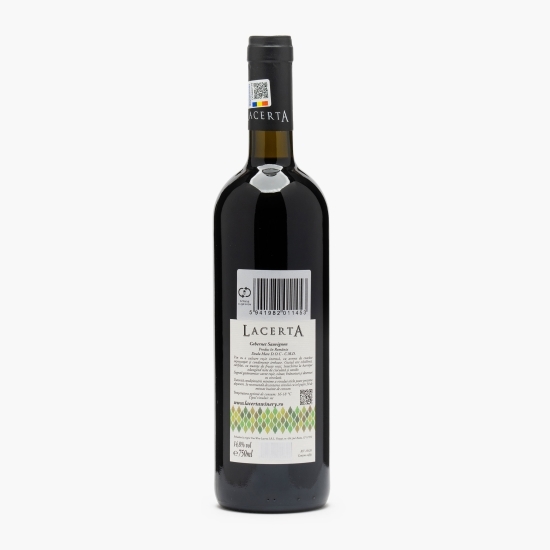 Vin roșu sec Cabernet Sauvignon, 14.8%, 0.75l