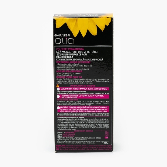 Vopsea de păr permanentă fără amoniac 3.16 Deep violet 112ml