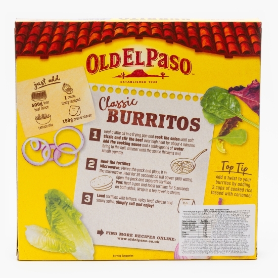 Kit Burrito 620g