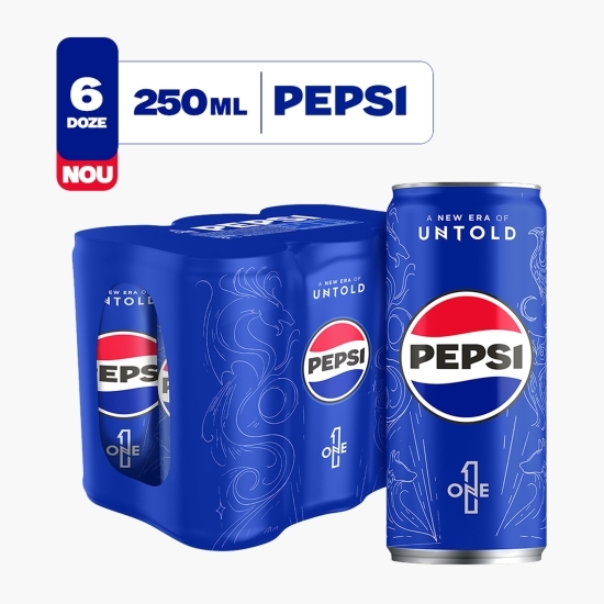 Băutură carbogazoasă cu aromă de cola, doză 6x250ml