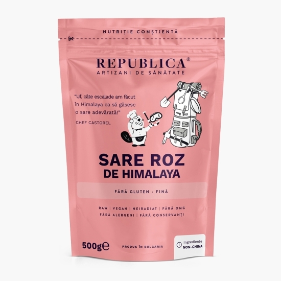 Sare roz de Himalaya, fină 500g