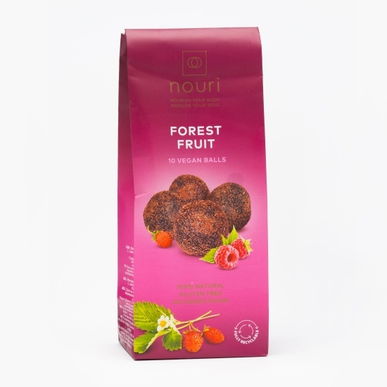 Trufe vegane cu fructe de pădure Forest Fruit, fără zahăr adăugat 100g