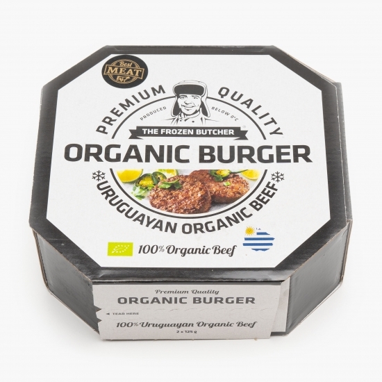 Burger de vită ecologic 2x125g