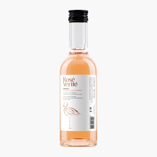 Vin rose demisec Cabernet Sauvignon, 13.5%, 0.187l