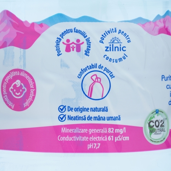 Apă minerală naturală plată de izvor 2.5l