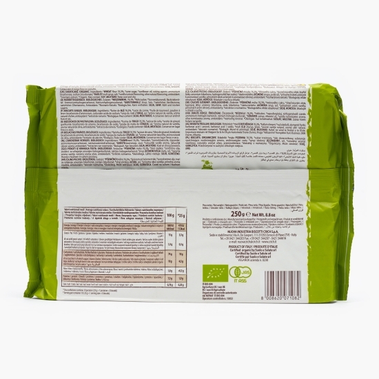 Biscuiți eco fără lactoză și fără ou 250g